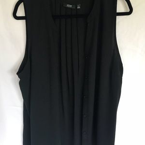 Button Front Tank-XL Apt9 Essentials.